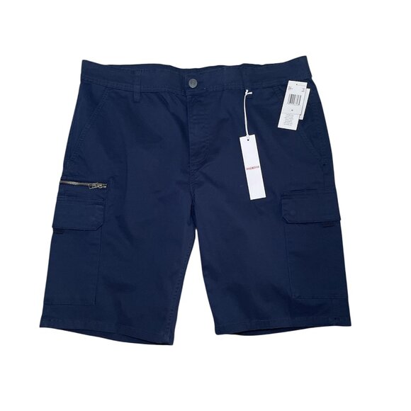 Hudson Jeans Men's Navy Cargo Shorts sz 38 - Picture 1 of 8